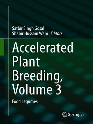 cover image of Accelerated Plant Breeding, Volume 3